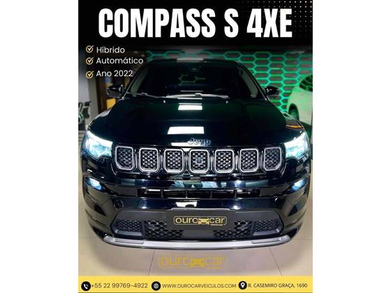 JEEP COMPASS 1.3 T270 TURBO HÍBRIDO S 4XE AT6